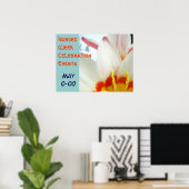 Krankenschwester-Wochen-Feier-Ereignisplakate Poster (Heimbüro)