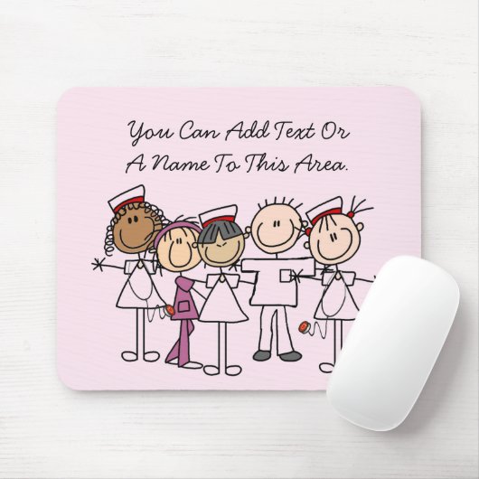 Krankenschwester-Wochen-T - Shirts und Geschenke Mousepad (Mit Mouse)