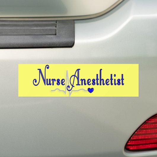 Krankenschwesteranesthetist-Geschenke Autoaufkleber (Auf Auto)