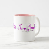 Krankenschwesteranesthetist-Geschenke Zweifarbige Tasse (VorderseiteRechts)