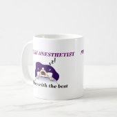 KRANKENSCHWESTERANESTHETIST, Schlaf mit dem Besten Kaffeetasse (Vorderseite Links)