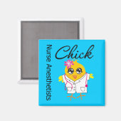 Krankenschwesteranesthetists-Küken v2 Magnet (Vorderseite/Rückseite)