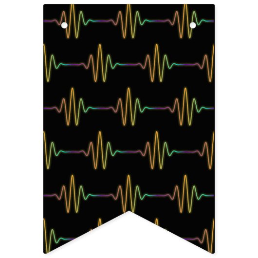 Krankenschwestereule - Flaggenfahne Wimpelkette (Erste Fahne)