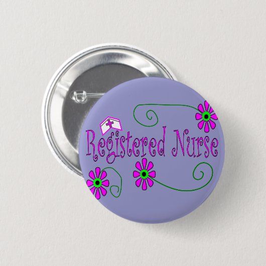 Krankenschwestergeschenke-- Button (Vorne & Hinten)