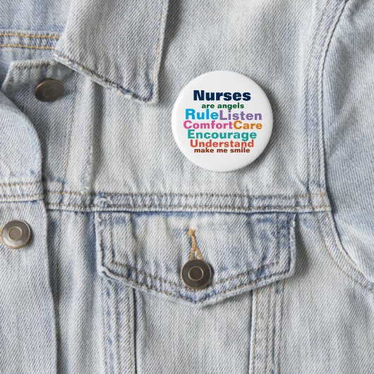 Krankenschwestergeschenkknöpfe Button (Beispiel)