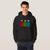 KrankenschwesterHoodie "Katze pflegt " Hoodie (Vorne ganz)