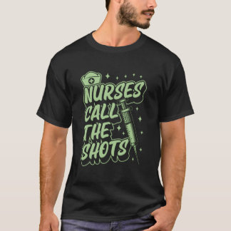 Krankenschwestern bestimmen die Richtung Registere T-Shirt