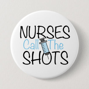 Krankenschwestern bestimmen Knöpfe Button