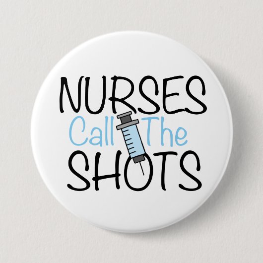 Krankenschwestern bestimmen Knöpfe Button (Vorderseite)