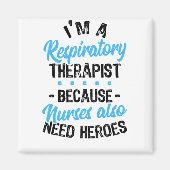 Krankenschwestern brauchen auch Helden Magnet (Vorne)