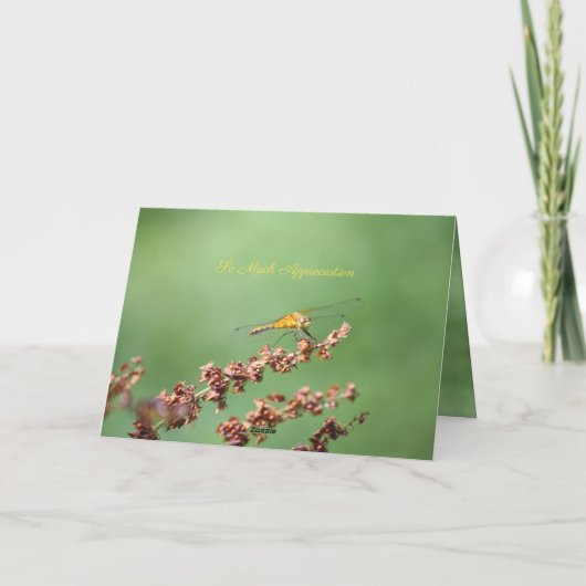 Krankenschwestern Danke Karte (Rückseite)