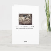 Krankenschwestern, die eine Insel 1945 betrachten Karte (Rückseite)