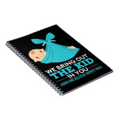 Krankenschwestern für Arbeit, die wir in Ihnen ein Notizblock (Rechte Seite)