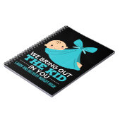 Krankenschwestern für Arbeit, die wir in Ihnen ein Notizblock (Linke Seite)