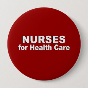Krankenschwestern für Gesundheitswesen Button