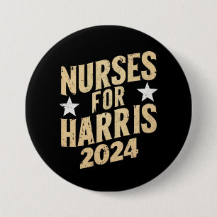 Krankenschwestern für Harris 2024 USA Button