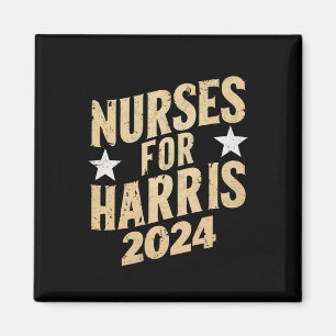 Krankenschwestern für Harris 2024 USA Magnet
