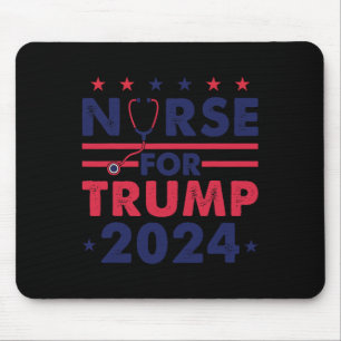 Krankenschwestern für Trump 2024 - Amerikanische S Mousepad