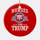 KRANKENSCHWESTERN FÜR TRUMPF KERAMIKORNAMENT (Hinten)