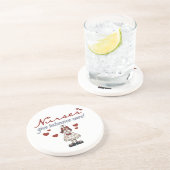 Krankenschwestern geben intensive Pflege T - Shirt Sandstein Untersetzer (Seite)