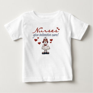 Krankenschwestern geben intensive Sorgfalt-T - Baby T-shirt