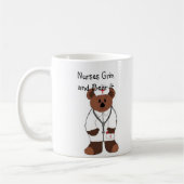 Krankenschwestern Grin and Bear It Kaffeetasse (Links)