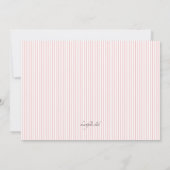 Krankenschwestern haben einen Einladung zum Foto d (Rückseite)