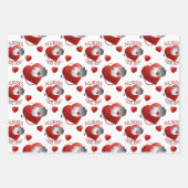 Krankenschwestern haben Papierblätter für Herz Geschenkpapier Set (Vorderseite)