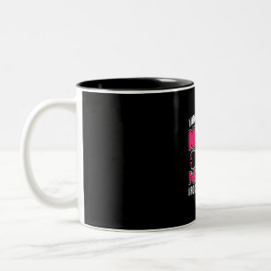 Krankenschwestern haben zwei Titeln Krankenschwest Zweifarbige Tasse