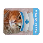 Krankenschwestern heilen die Welt Magnet (Horizontal)
