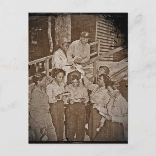 Krankenschwestern im SW-Pazifik - Erste Mail Postkarte (Vorderseite)