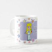 Krankenschwestern Kaffeetasse (Vorderseite Links)