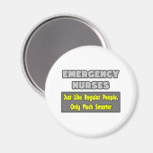 Krankenschwestern...klüger Magnet (Vorderseite/Rückseite)