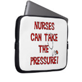 Krankenschwestern können den Druck ausüben Laptopschutzhülle (Vorne Rechts)