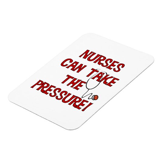 Krankenschwestern können den Druck ausüben Magnet (Linke Seite)