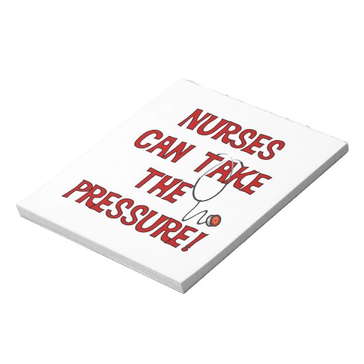 Krankenschwestern können den Druck ausüben Notizblock (Rotiert)