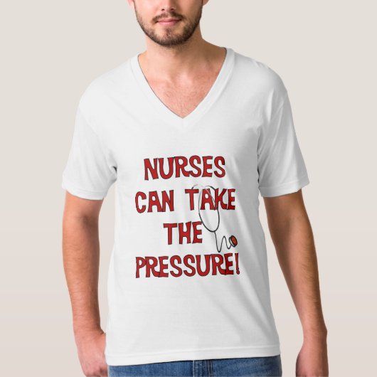 Krankenschwestern können den Druck ausüben T-Shirt (Vorderseite)