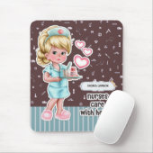 Krankenschwestern kümmern sich um das Herz. Wertst Mousepad (Mit Mouse)