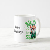 Krankenschwestern lieben Schabernack – St. Patrick Kaffeetasse (VorderseiteRechts)