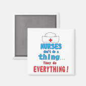 Krankenschwestern machen alles! magnet (Vorderseite/Rückseite)
