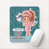 Krankenschwestern machen das mit Geschenken für di Mousepad (Mit Mouse)