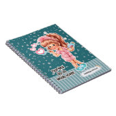 Krankenschwestern machen das mit Liebe. Geschenk f Notizblock (Rechte Seite)