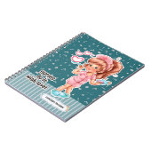 Krankenschwestern machen das mit Liebe. Geschenk f Notizblock (Linke Seite)