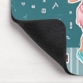 Krankenschwestern machen das mit Liebe. Niedliche  Mousepad (Ecke)