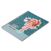 Krankenschwestern machen das mit Liebe. Niedliche  Notizblock (Linke Seite)