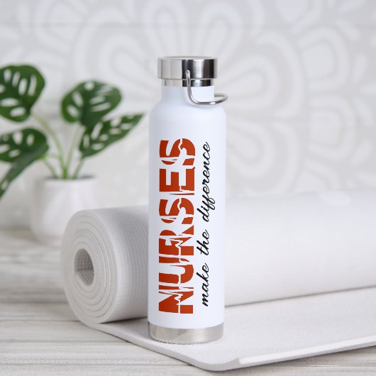 Krankenschwestern machen den Unterschied Trinkflasche (Yoga)