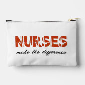 Krankenschwestern machen den Unterschied Zubehörtasche (Rückseite)