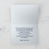 Krankenschwestern machen die Welt zu einem bessere Dankeskarte (Innenseite)