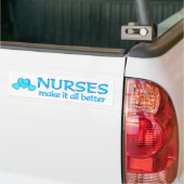 Krankenschwestern machen es besser autoaufkleber (Auf Lkw)