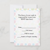 Krankenschwestern machen es besser, Bandage RSVP Karte (Rückseite)